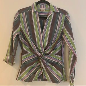 Worth New York  V Neck Blouse size 8